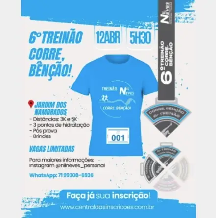6º Treinão Corre Bênção 2026